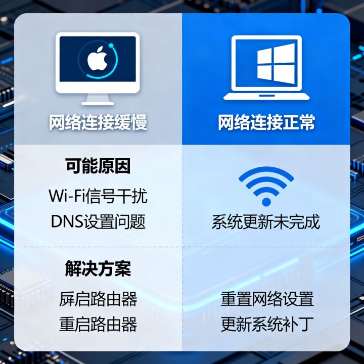 mac网速慢win正常怎么回事，苹果电脑网速慢windows正常怎么办