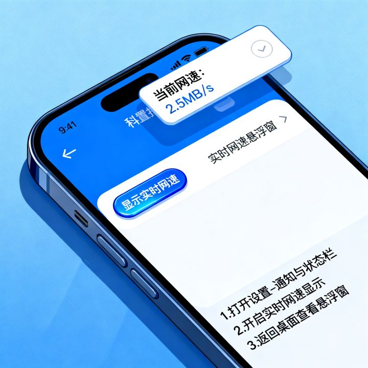 手机怎么显示实时网速?实时网速悬浮窗怎么设置 手机怎么显示实时网速?实时网速悬浮窗怎么设置