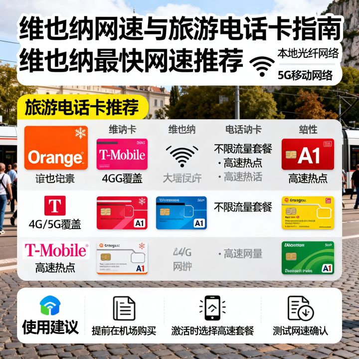 维也纳用什么网速最快?维也纳旅游用什么电话卡网速快 维也纳用什么网速最快?维也纳旅游用什么电话卡网速快