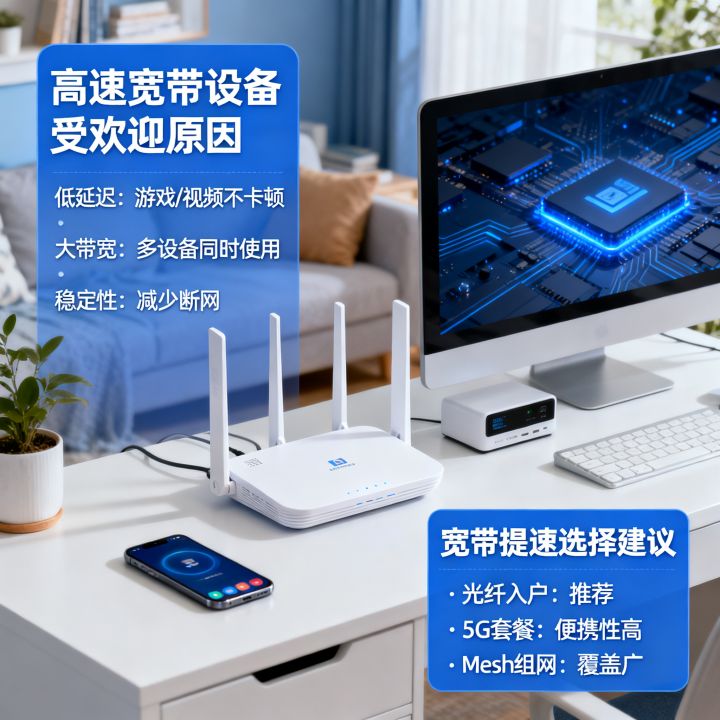 为什么网速超快宽带设备这么受欢迎，宽带提速选哪个好？