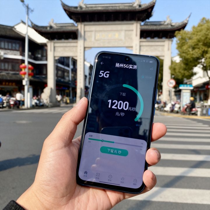 扬州5G网速到底快不快？实测下载速度有多少兆
