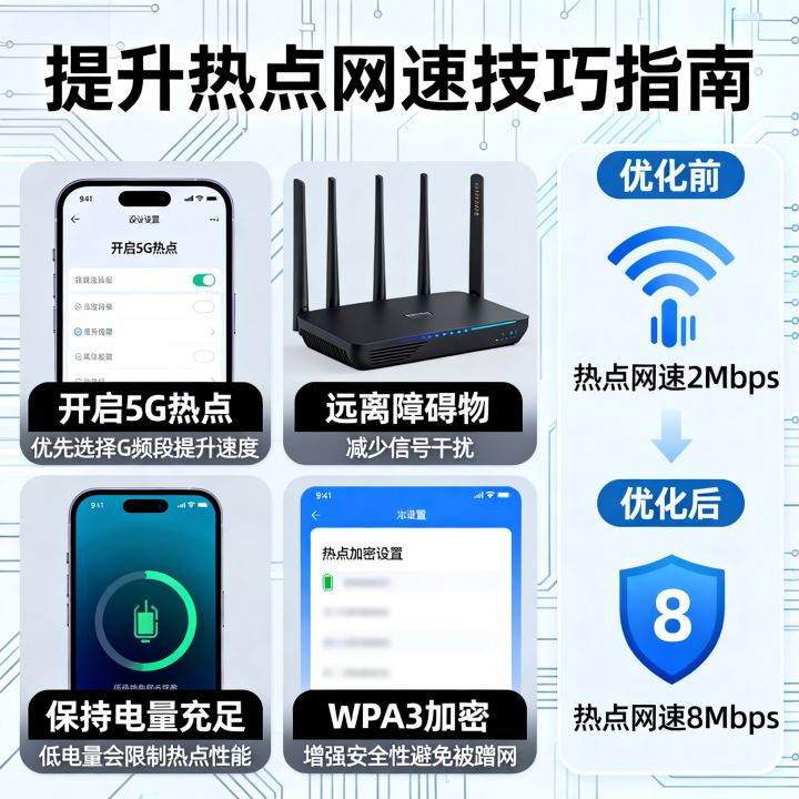 如何让热点网速最快？提升热点网速有什么技巧？