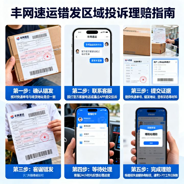 丰网速运送错地区怎么办，丰网速运错发区域如何投诉理赔