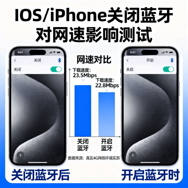 iOS关闭蓝牙能提高网速吗，iPhone关了蓝牙网速会变快吗