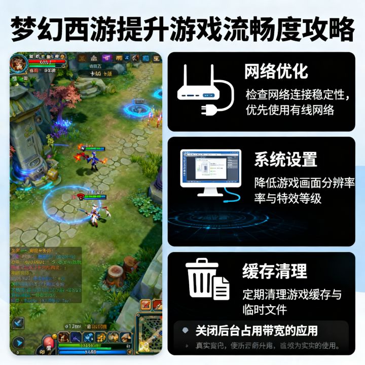 梦幻西游网速很慢怎么办，提升游戏流畅度的有效方法？