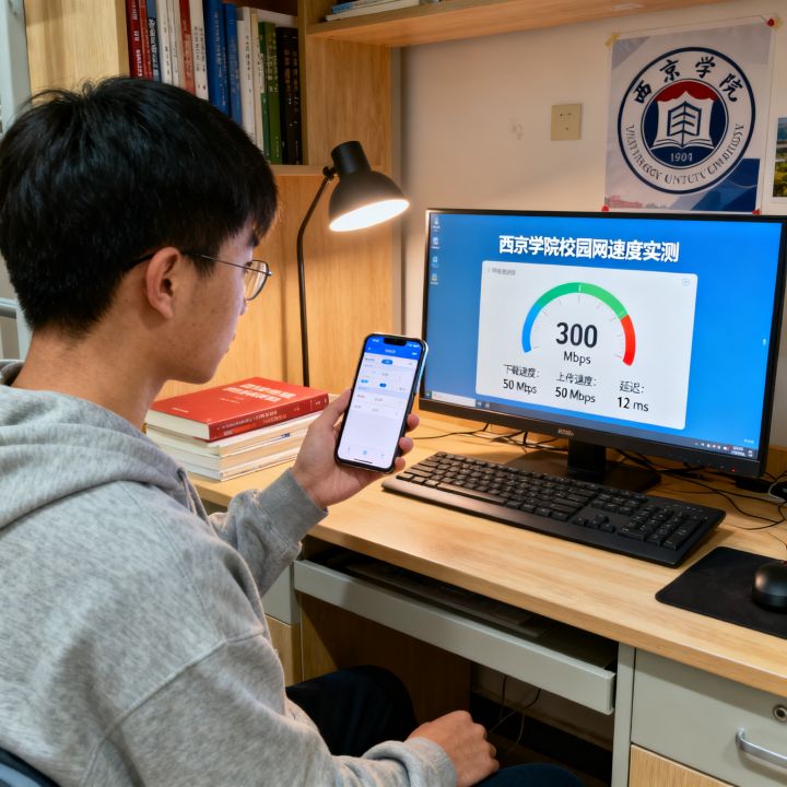 西京学院网速快吗，校园网宽带速度实测如何？