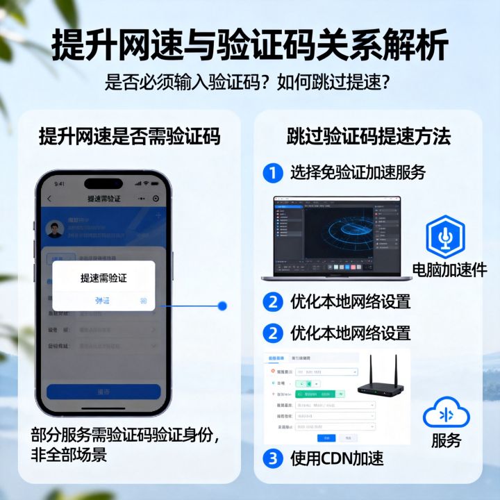提升网速必须输入验证码吗，如何跳过验证码提速？