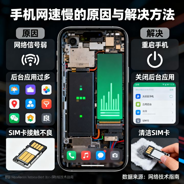 手机上面的网速很慢是什么原因？手机网速慢的解决方法