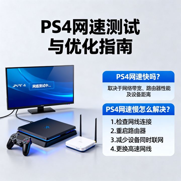 PS4网速快吗？PS4网速慢怎么解决