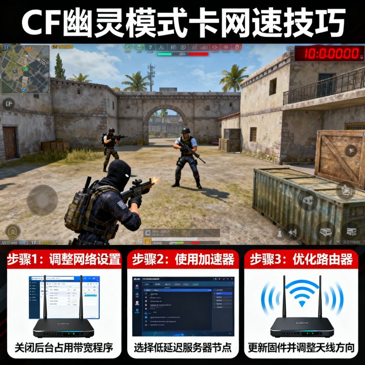 CF幽灵模式怎么卡网速，cf幽灵模式卡网速技巧有用吗