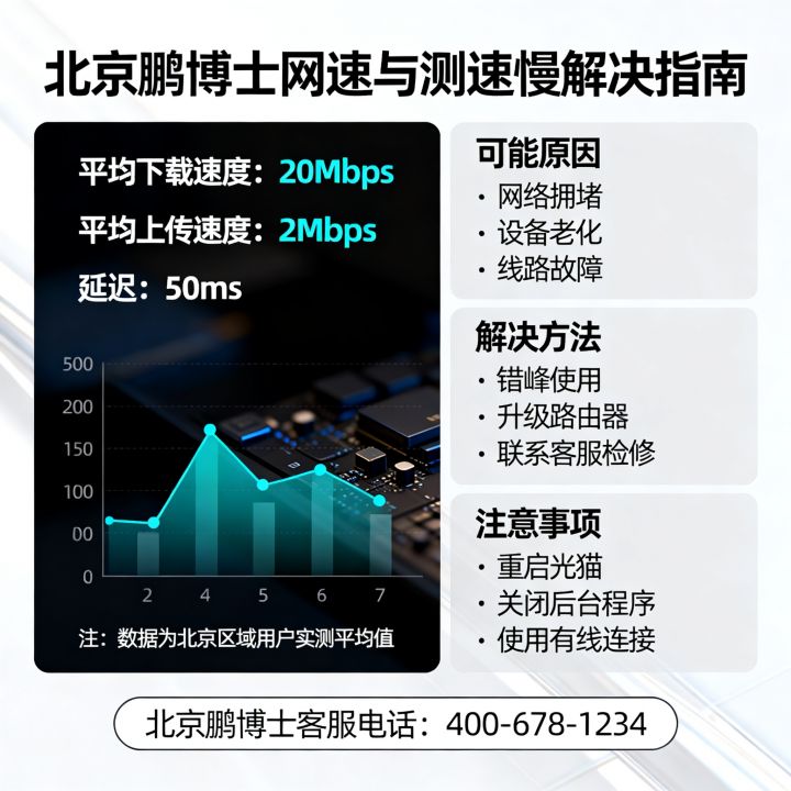 北京鹏博士网速怎么样，测速慢怎么办？