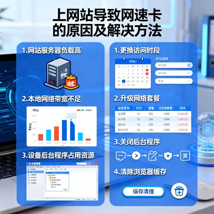 上网站导致网速卡是怎么回事？网速慢卡顿怎么解决