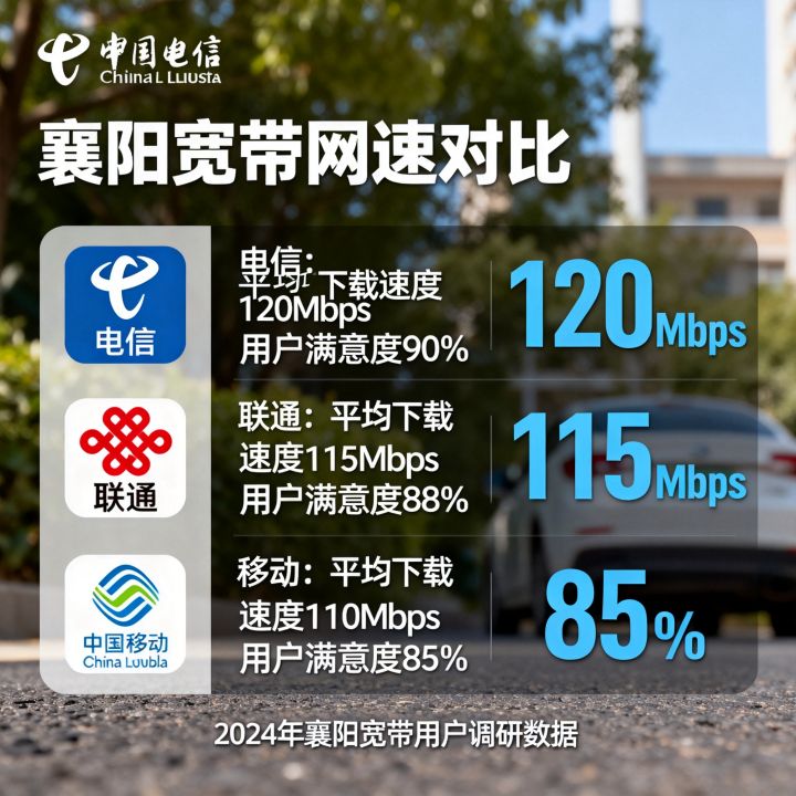 襄阳宽带哪家网速快？电信联通移动哪个好用？