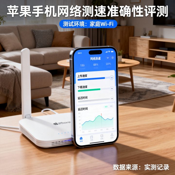 苹果测试网速准吗，苹果手机网络测速准不准？