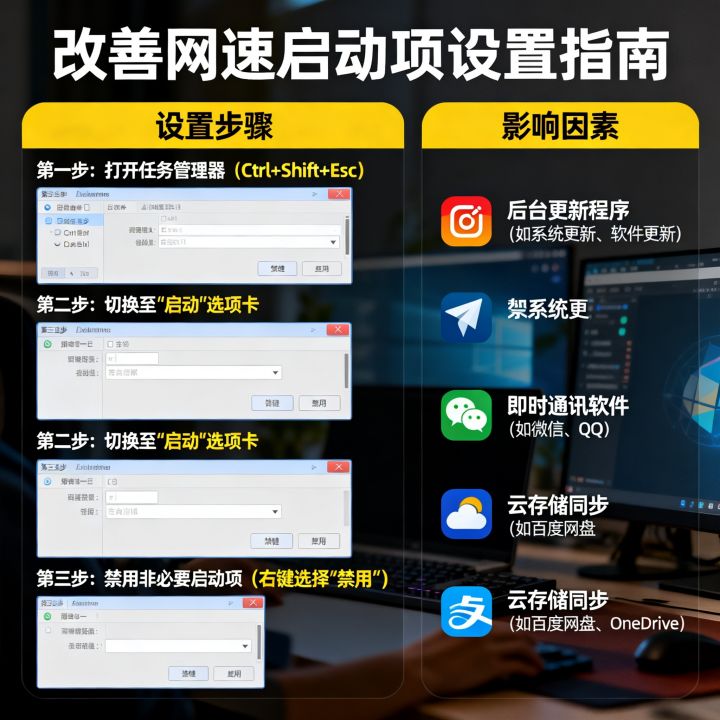 改善网速启动项怎么设置?,哪些启动项会影响网速? 改善网速启动项怎么设置?,哪些启动项会影响网速?