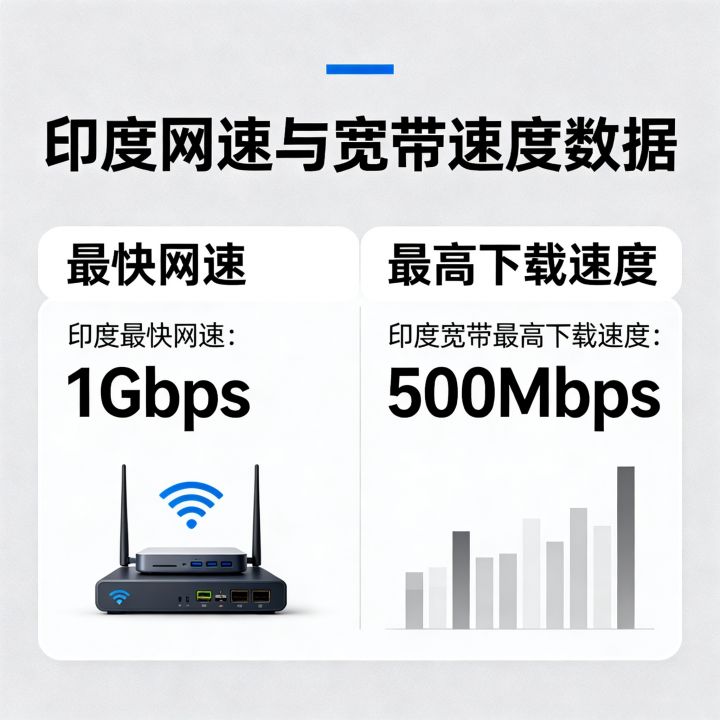 印度网速最快多少，印度宽带最高下载速度能达到多少