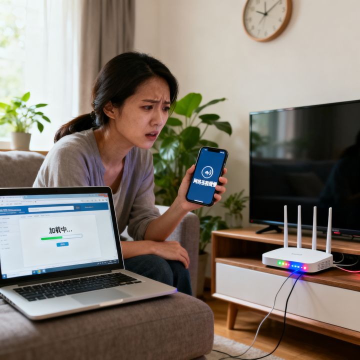 今年网速怎么那么卡，为什么家里网速越来越慢