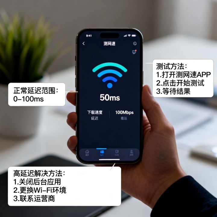 手机网速测延迟多少算正常?手机测网络延迟怎么测,网速延迟高怎么解决 手机网速测延迟多少算正常?手机测网络延迟怎么测,网速延迟高怎么解决