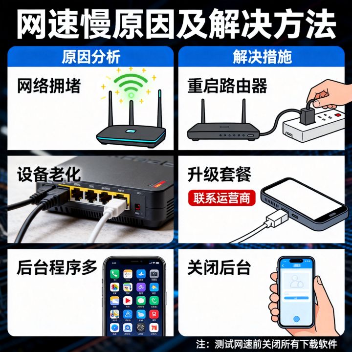 为什么网速只有100多kb，网速慢怎么办