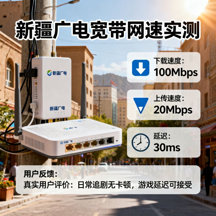 新疆广电的网速如何，新疆广电宽带网速快吗？