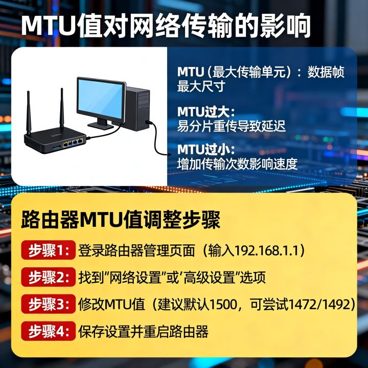 wifi网速慢和mtu设置有关吗，路由器mtu值怎么调？
