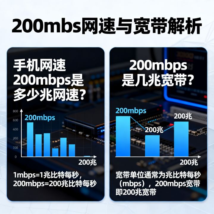 手机网速200mbps是多少兆网速,200mbps是几兆宽带? 手机网速200mbps是多少兆网速,200mbps是几兆宽带?