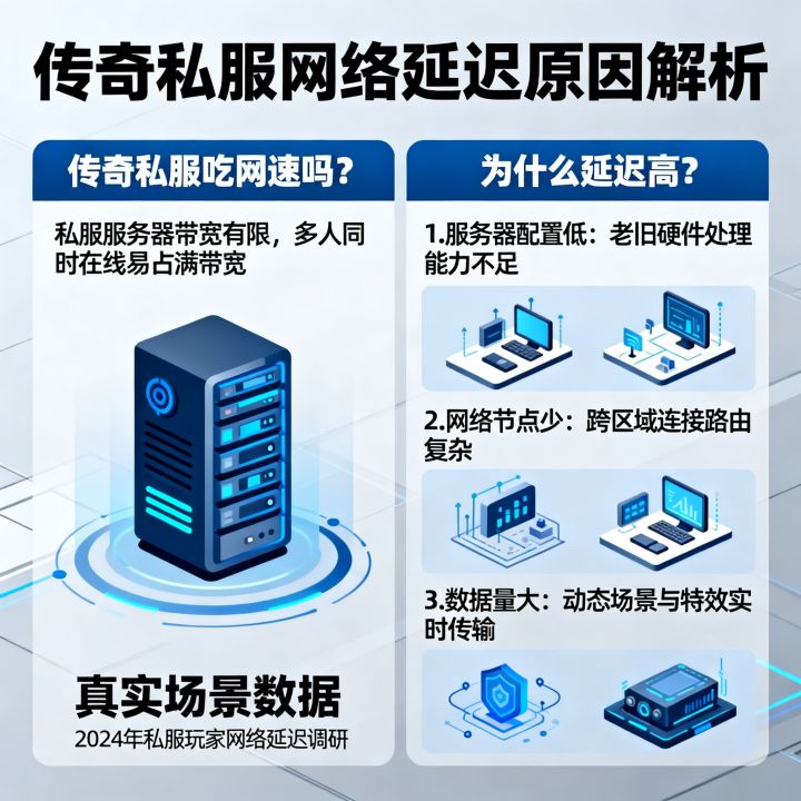 传奇私服吃网速吗，为什么玩传奇私服网络延迟高