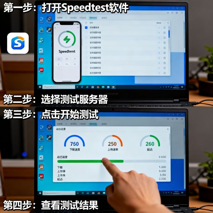 如何测网速视频操作教程？测网速用什么软件最准确