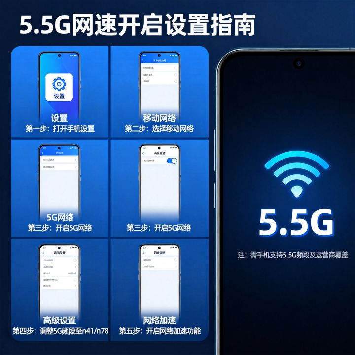 开启5.5G网速怎么设置？5.5G网速怎么开启更快