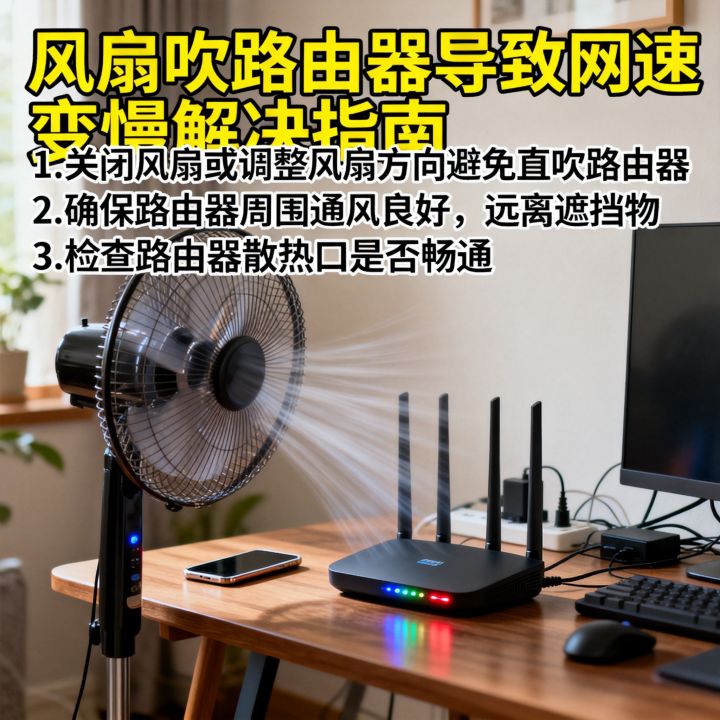 吹风扇网速变差了吗,风扇吹路由器导致网速变慢怎么办 吹风扇网速变差了吗,风扇吹路由器导致网速变慢怎么办