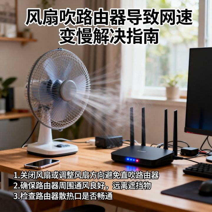 吹风扇网速变差了吗,风扇吹路由器导致网速变慢怎么办 吹风扇网速变差了吗,风扇吹路由器导致网速变慢怎么办
