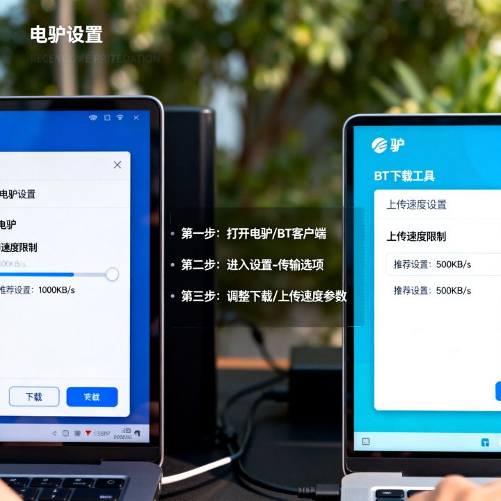 电驴下载网速怎么设置，BT种子下载速度慢如何提速