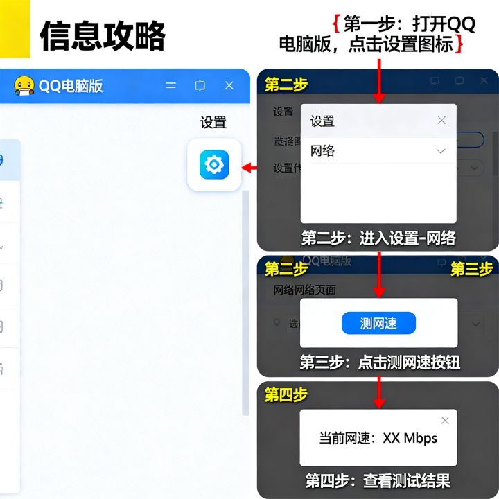 QQ电脑怎么测网速？qq测网速方法详解