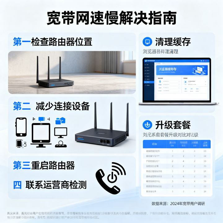 怎么打开宽带网速，宽带网速慢怎么解决才能提升网速？