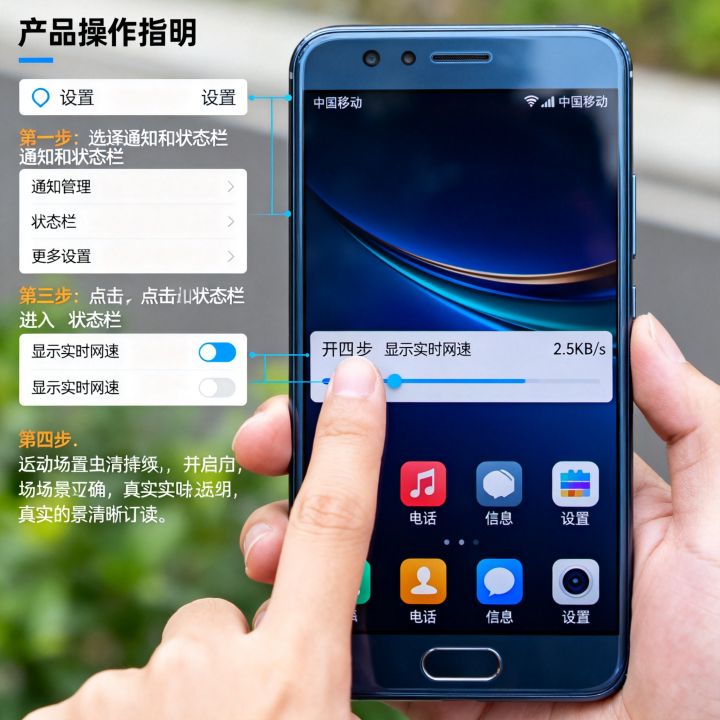 荣耀9怎么查看网速？荣耀9状态栏网速显示怎么设置？