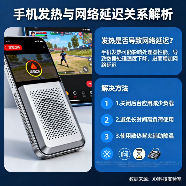 手机发热感觉网速变差怎么办，发热会导致网络延迟吗？