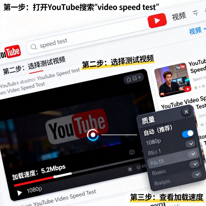 油管测网速怎么打开？YouTube视频加载速度测试方法教程