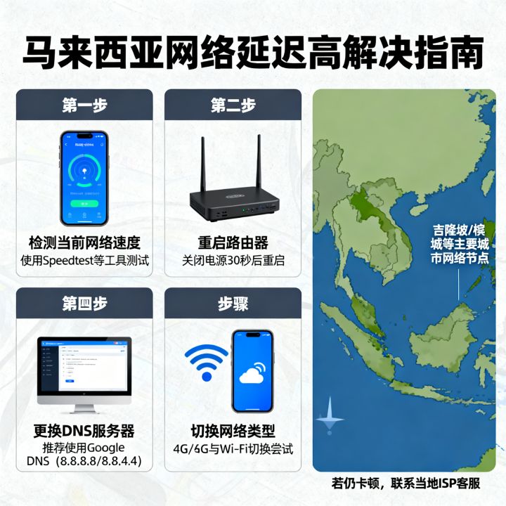 马来西亚网速卡怎么办，如何解决马来西亚网络延迟高