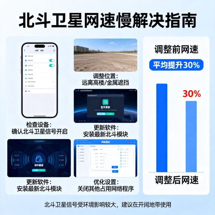 北斗卫星网速慢怎么办，北斗卫星网速慢怎么能快？
