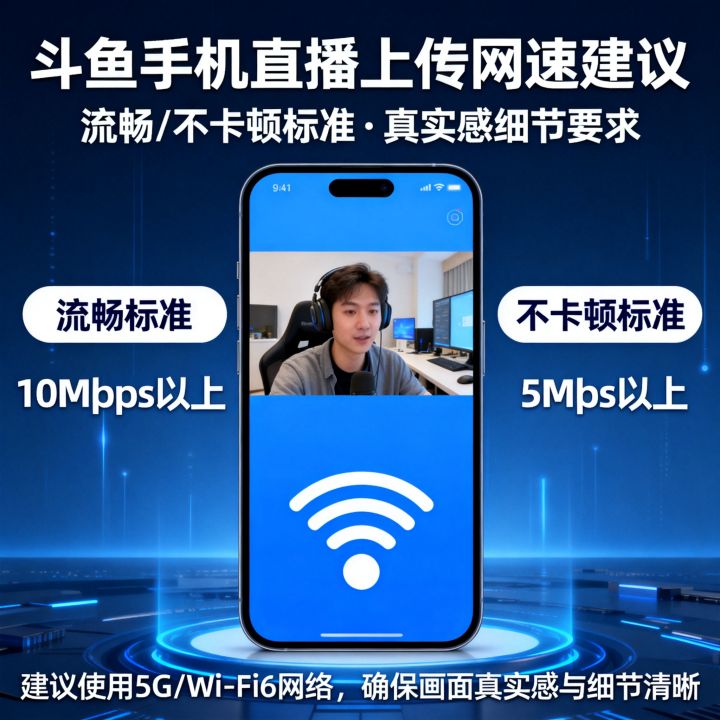 斗鱼手机直播上传网速多少才流畅?斗鱼直播上传速度多少不卡顿 斗鱼手机直播上传网速多少才流畅?斗鱼直播上传速度多少不卡顿