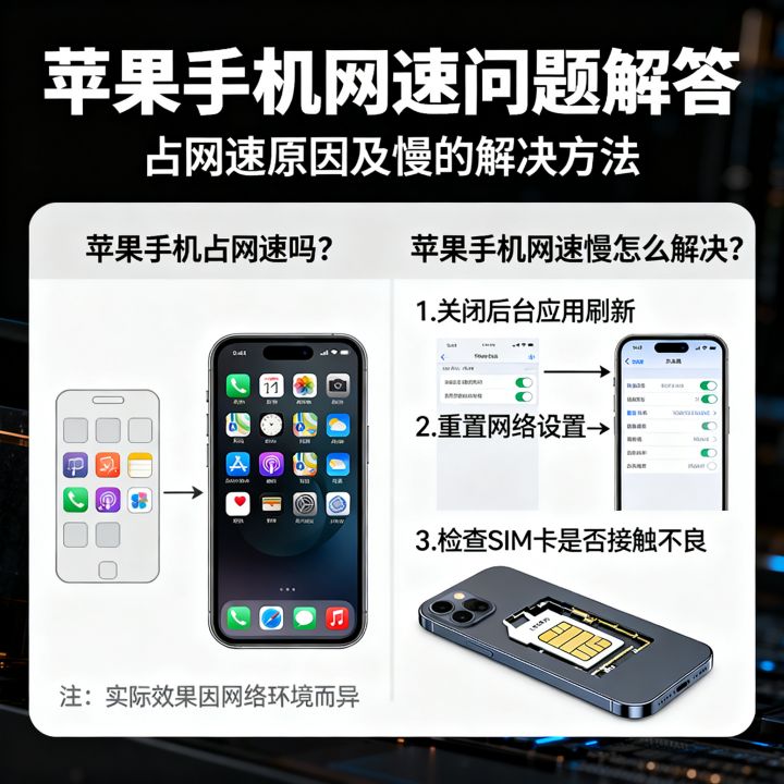 苹果手机占网速吗,苹果手机网速慢怎么解决 苹果手机占网速吗,苹果手机网速慢怎么解决