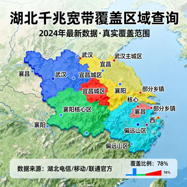湖北哪里网速最快？湖北千兆宽带覆盖区域查询