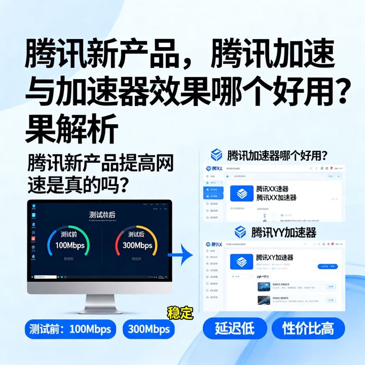 腾讯新产品提高网速是真的吗，腾讯加速器哪个好用