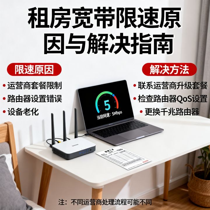 租房网速限速干啥，租房宽带被限制速度怎么办