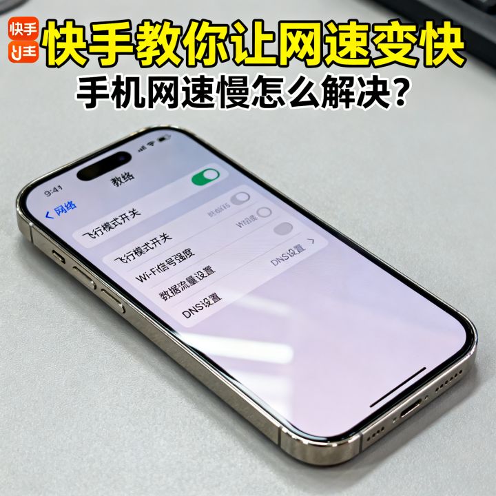 快手教你让网速变快，手机网速慢怎么解决？