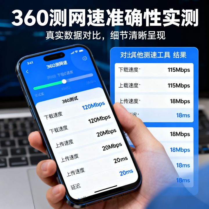 360测网速准吗？360测网速准不准？实测结果