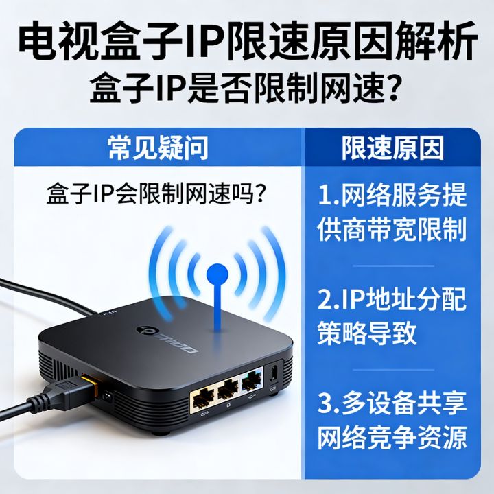 盒子IP限制网速吗，为什么电视盒子IP被限速了？