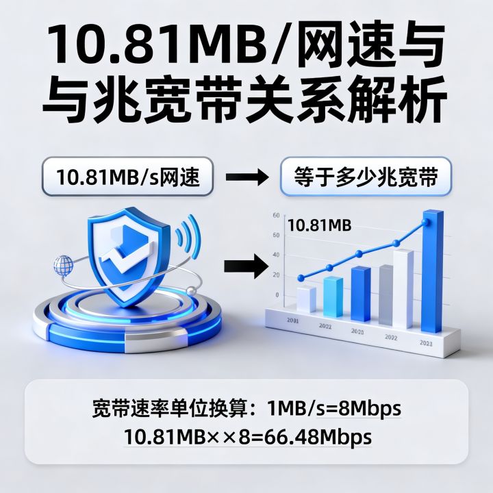 10.81mb网速是多少，10.81mb等于多少兆宽带