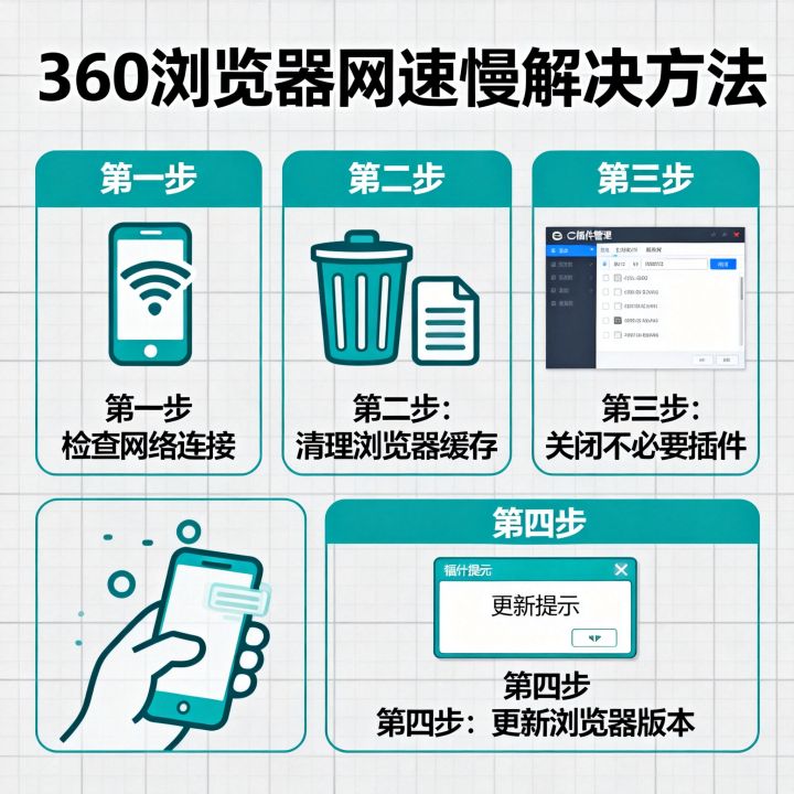 360浏览器网速慢怎么解决？如何提升网页加载速度