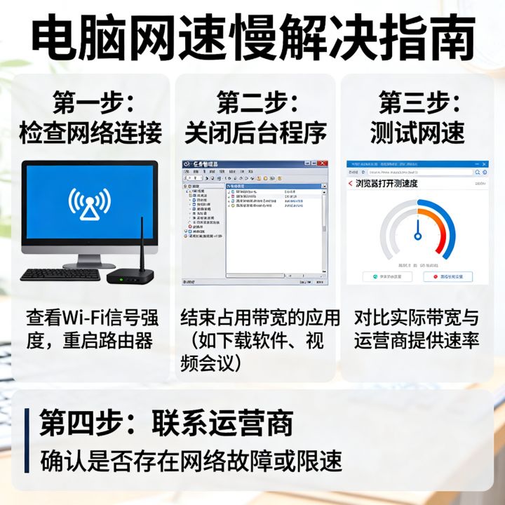 打开电脑网速限制怎么办，电脑网速慢如何解决？